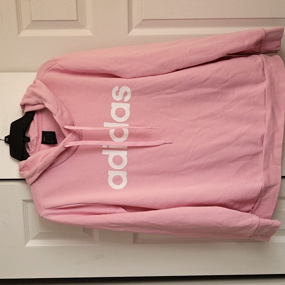 Pink adidas hoodie